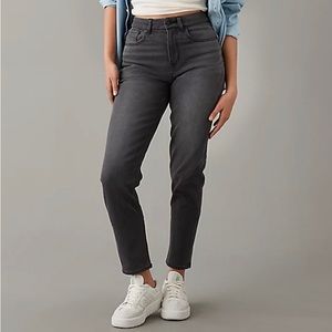 AE Stretch Curvy Mom Jeans